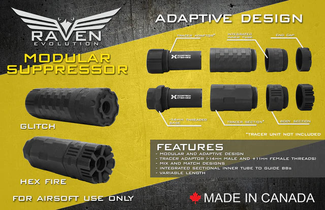 Raven Silencers-Hexfire
