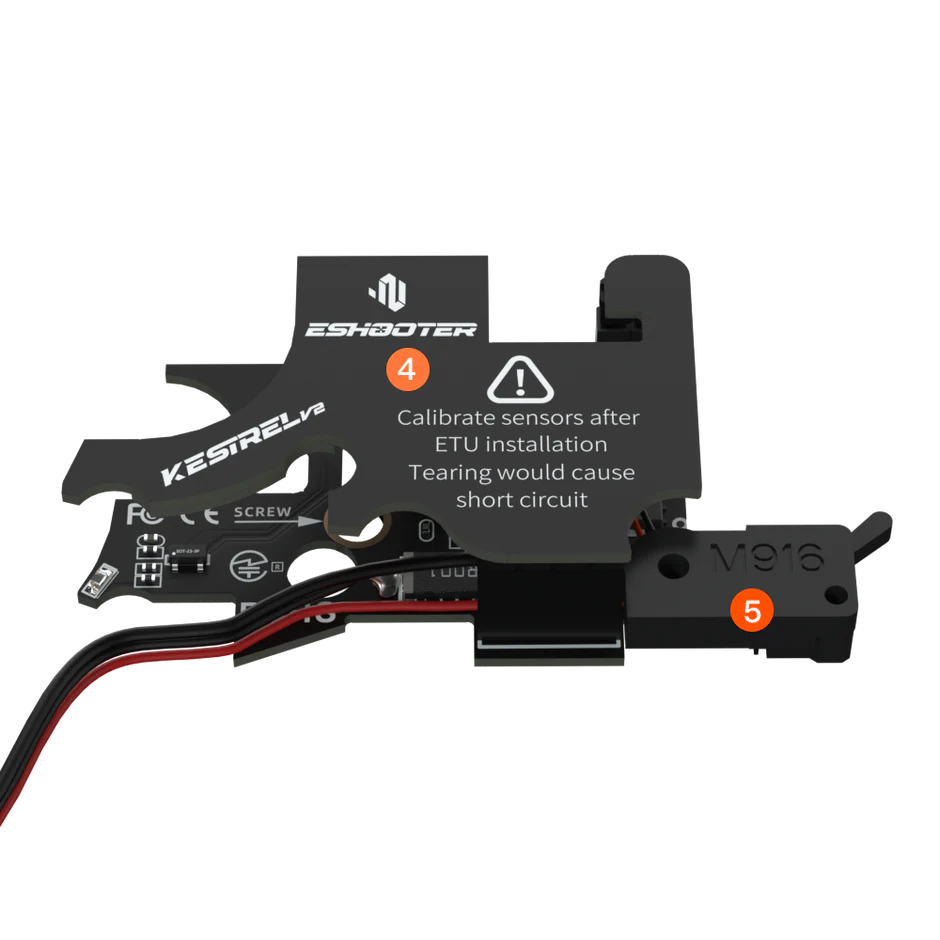 Eshooter Kestrel V2 Airsoft ETU for V2 Gearbox