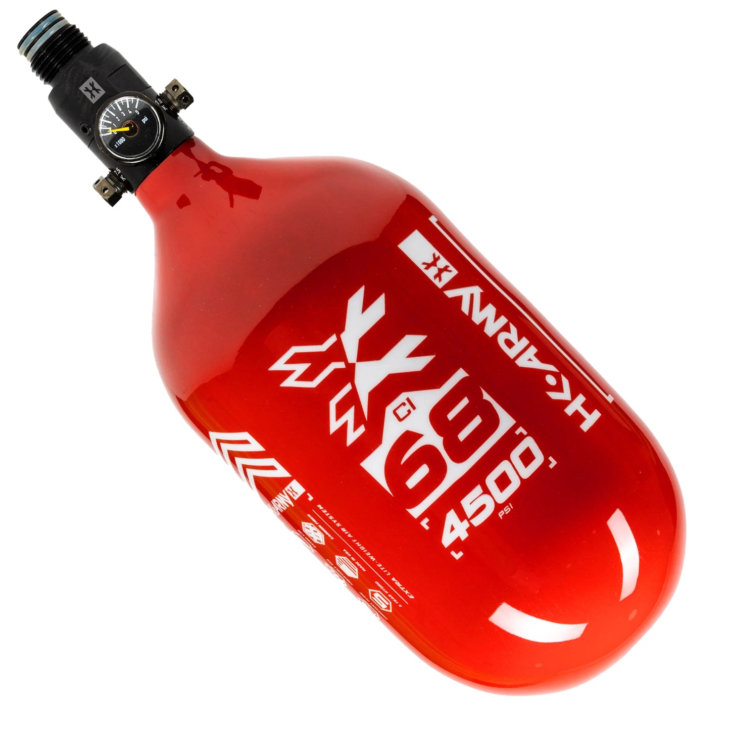 HK Army Aerolite Paintball Air Tank With Standard Regulator