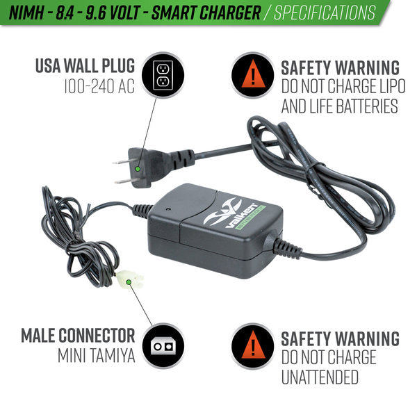 Valken smart Charger 8.4v-9.6v