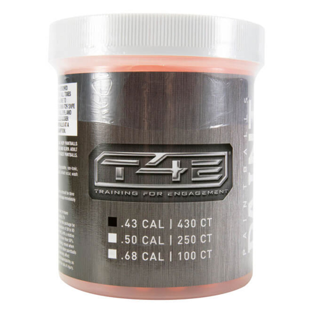 T4E .43 Cal Paintballs 430ct