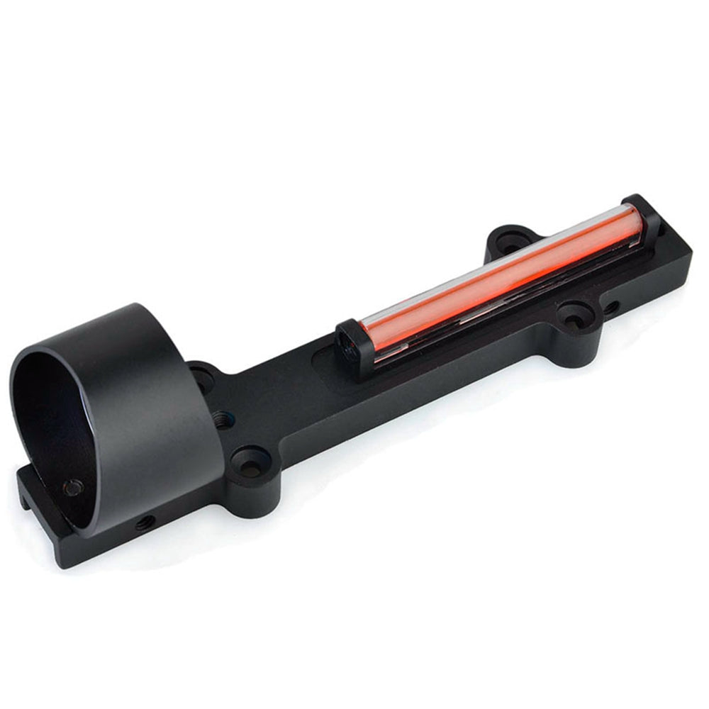 Aim O 1X28 Collimeter Sight Optic Fiber Red Circle Dot Sight (Red Fiber)