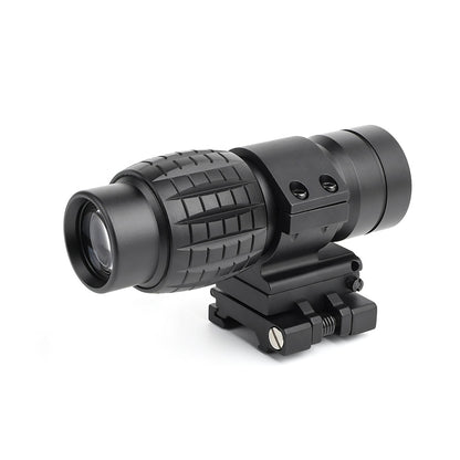 Aim O ET Style 4X FXD Magnifier with Adjustable QD Mount