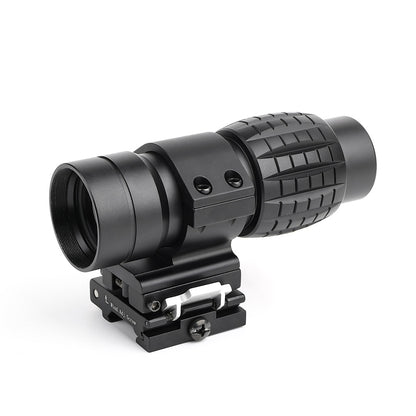 Aim O ET Style 4X FXD Magnifier with Adjustable QD Mount