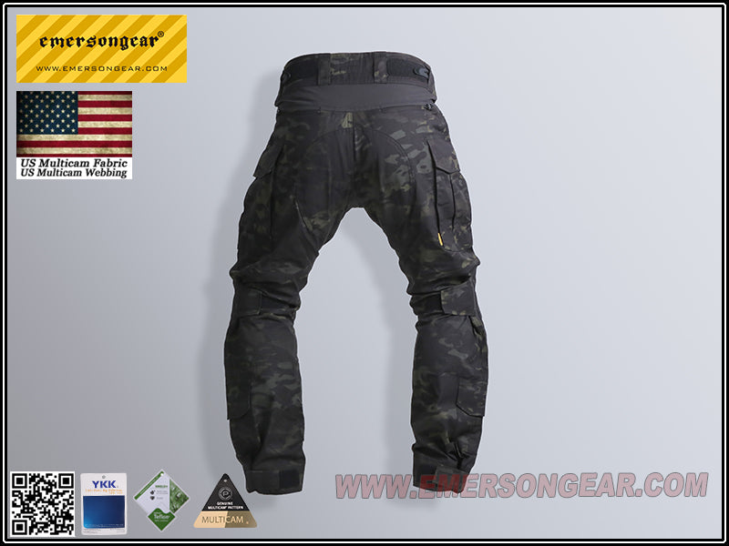 Emerson Gear G3 Combat Pants Multicam Black