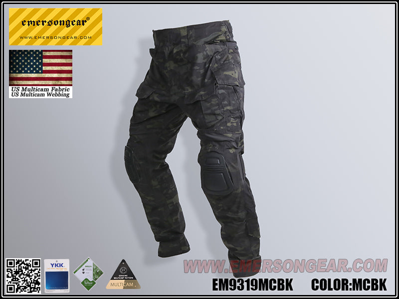 Emerson Gear G3 Combat Pants Multicam Black